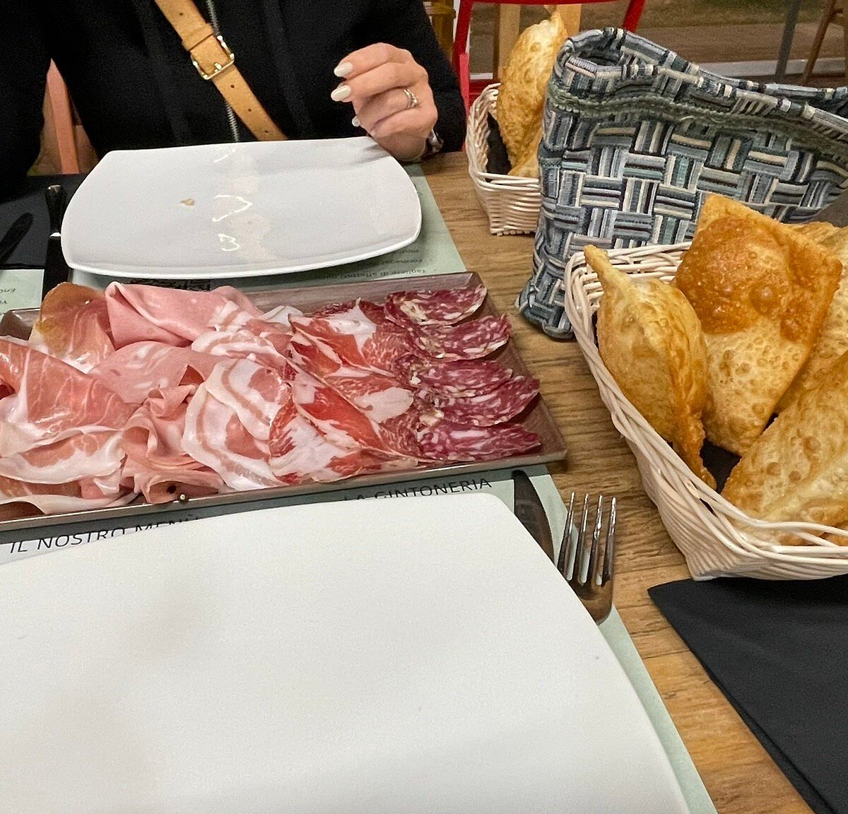 Salumi e gnocco fritto